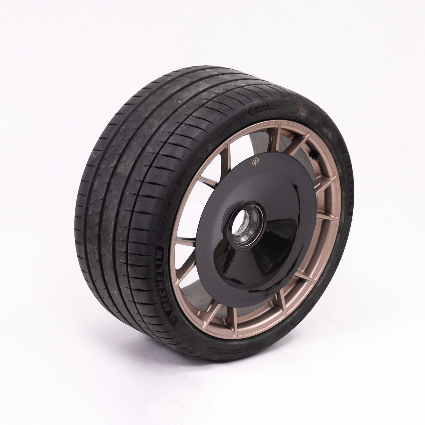 CARBON FIBER AERO DISCS for Porsche 718 GT4 RS - ALU wheels