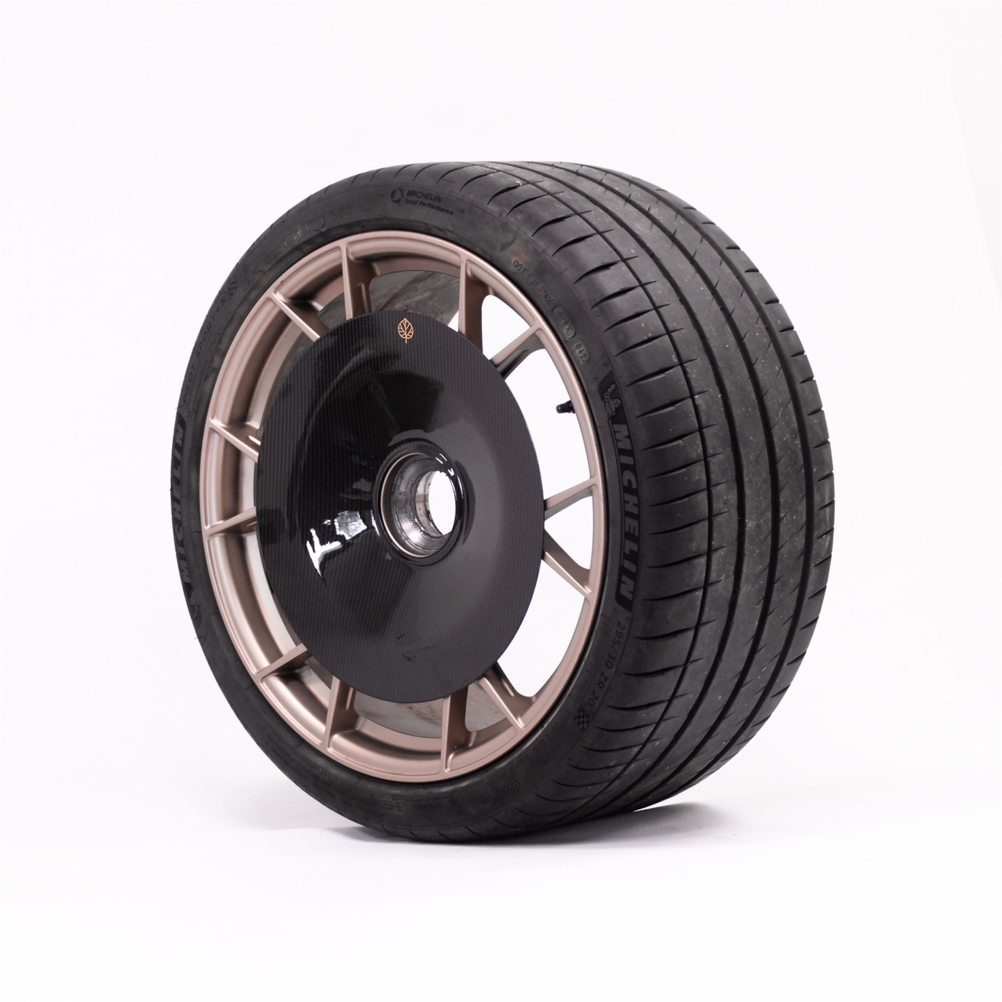 CARBON FIBER AERO DISCS for Porsche 718 GT4 RS - ALU wheels