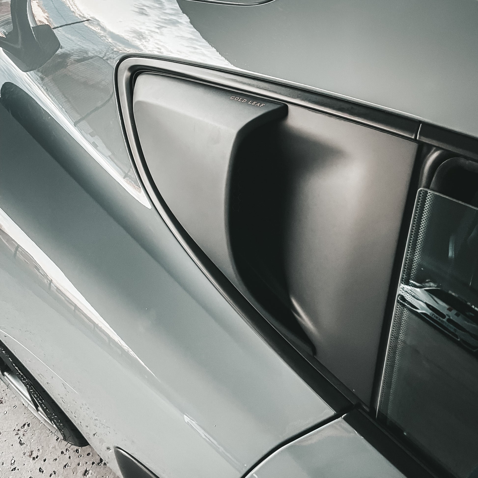 Porsche Cayman GT4 RS Style Carbon Fiber AIR SCOOP Set - Gold Leaf Performance designs premium performance components for high-end vehicles. With expertise in advanced materials and motorsports engineering, we craft aerodynamically optimized parts that enhance both performance and aesthetics. Every product is meticulously crafted to ensure a perfect OEM+ fit and an exceptional driving experience.