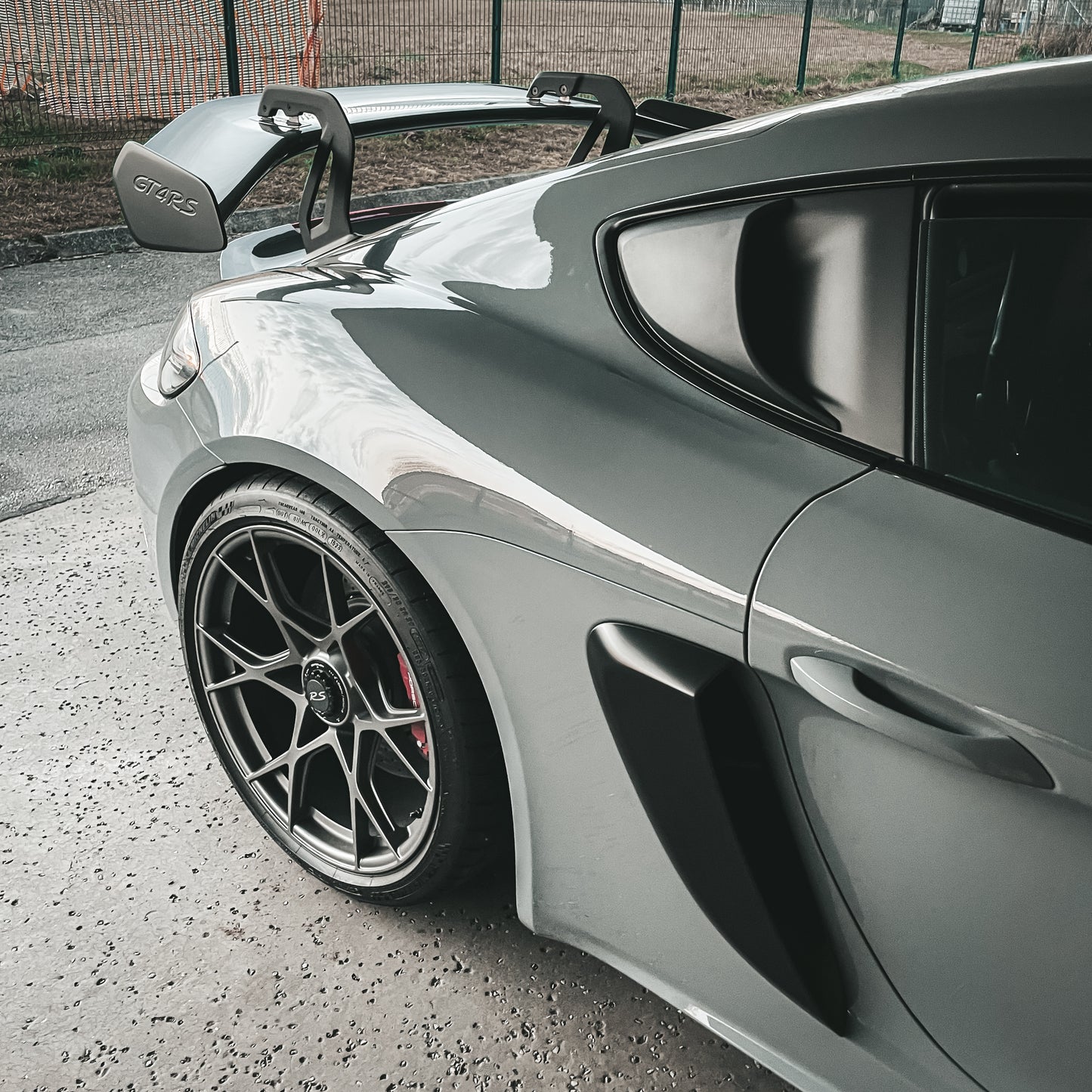 Porsche Cayman GT4 RS Style Carbon Fiber AIR SCOOP Set - Gold Leaf Performance designs premium performance components for high-end vehicles. With expertise in advanced materials and motorsports engineering, we craft aerodynamically optimized parts that enhance both performance and aesthetics. Every product is meticulously crafted to ensure a perfect OEM+ fit and an exceptional driving experience.