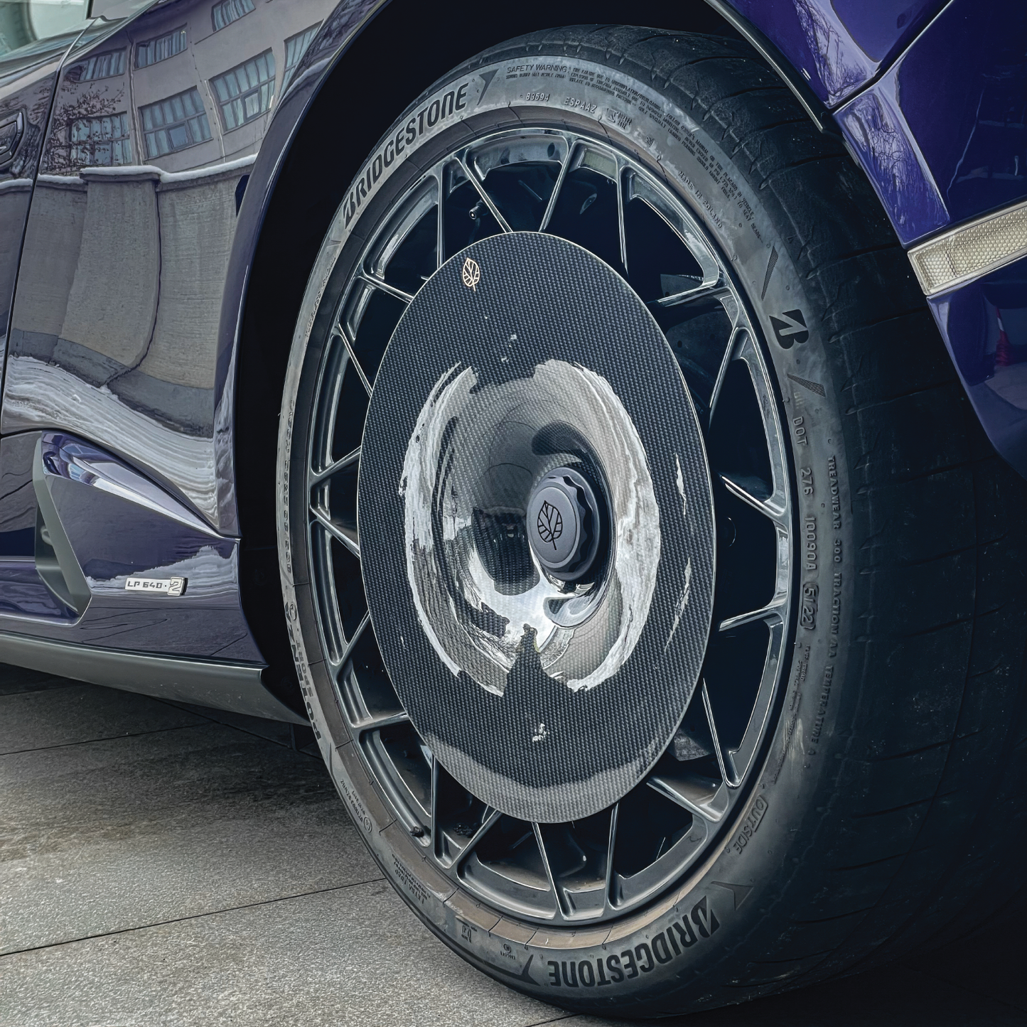 CARBON FIBER AERO DISCS [EVO] for Lamborghini Huracan LP 640-2 Tecnica