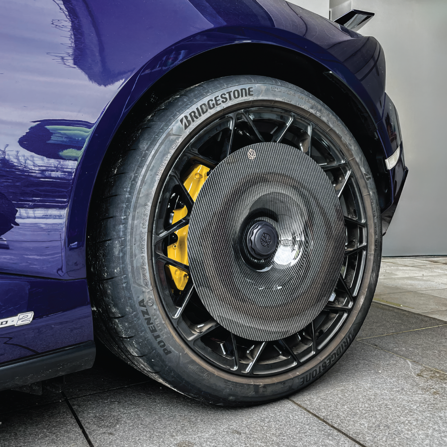CARBON FIBER AERO DISCS [EVO] for Lamborghini Huracan LP 640-2 Tecnica