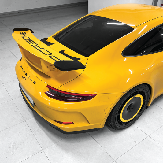 CARBON FIBER AERO DISCS [EVO] for Porsche 911 GT3 (991.2) - ALU wheels