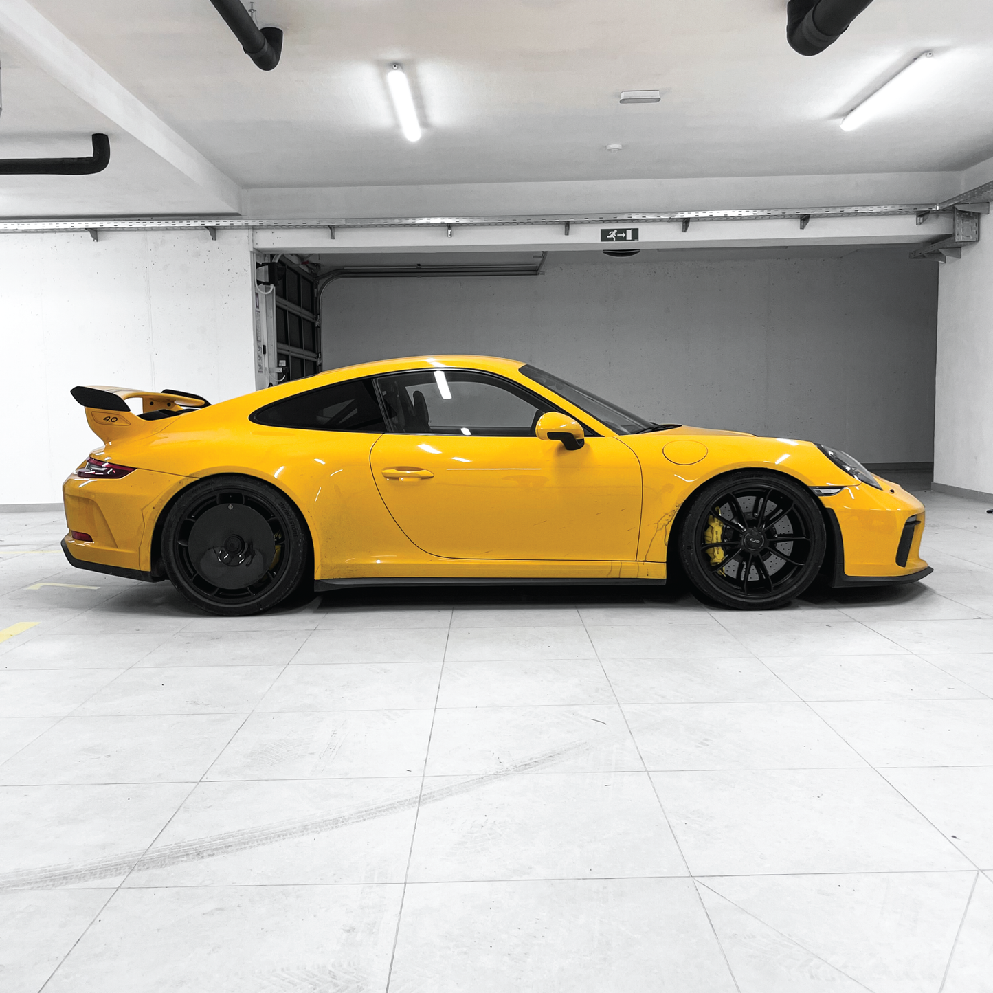 CARBON FIBER AERO DISCS [EVO] for Porsche 911 GT3 (991.2) - ALU wheels