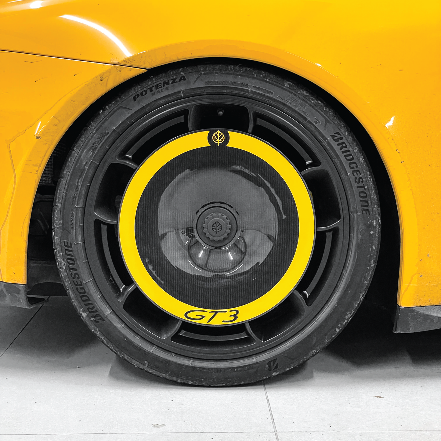 CARBON FIBER AERO DISCS [EVO] for Porsche 911 GT3 (991.2) - ALU wheels