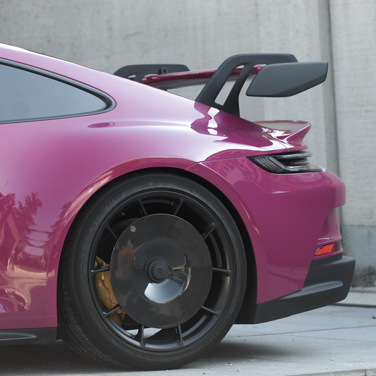 CARBON FIBER AERO DISCS [EVO] for Porsche 911 GT3 (992.1) - ALU wheels