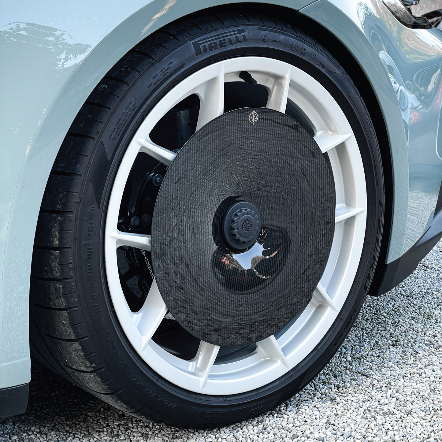 CARBON FIBER AERO DISCS [EVO] for Porsche 911 ST (992.1) - MAG wheels