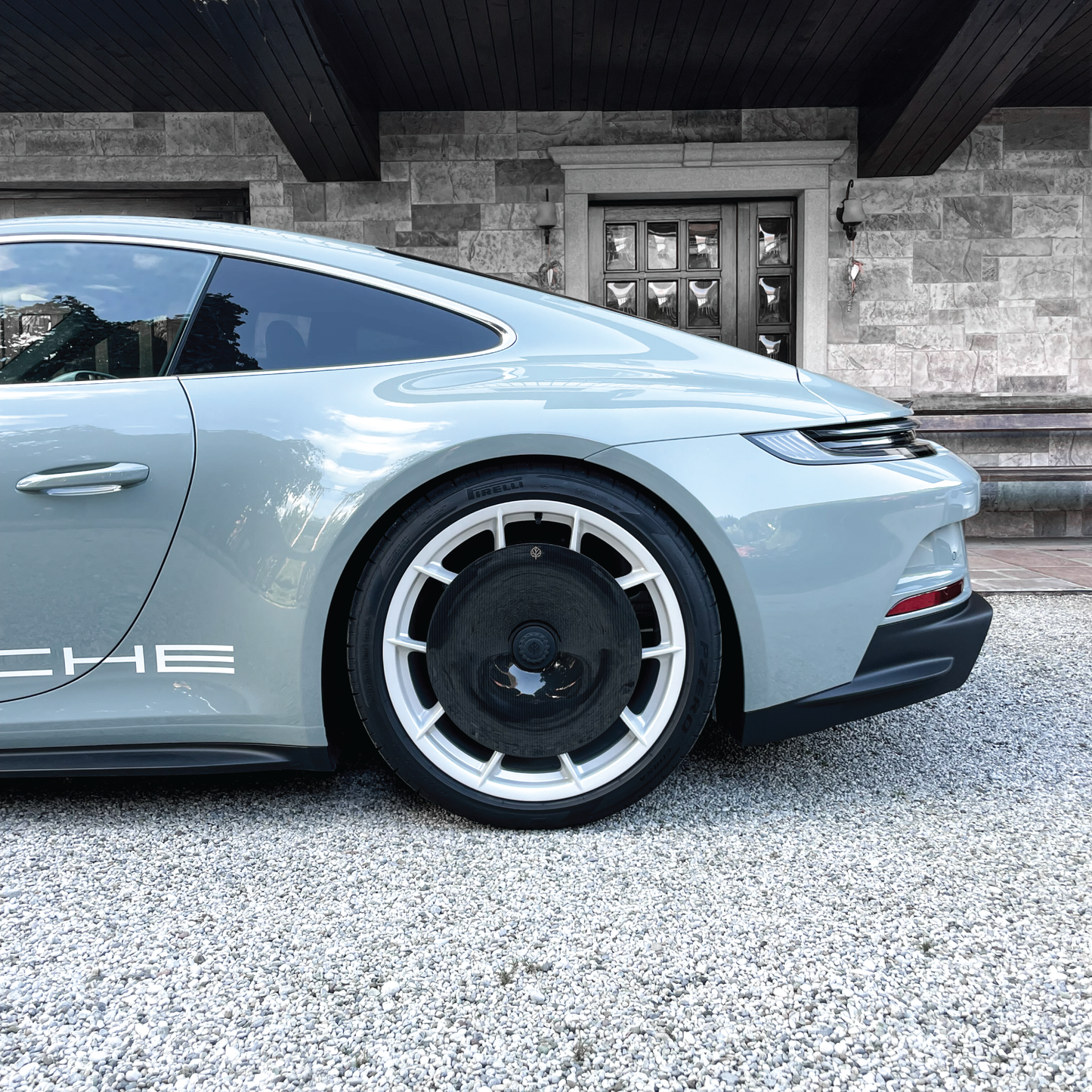 CARBON FIBER AERO DISCS [EVO] for Porsche 911 ST (992.1) - MAG wheels