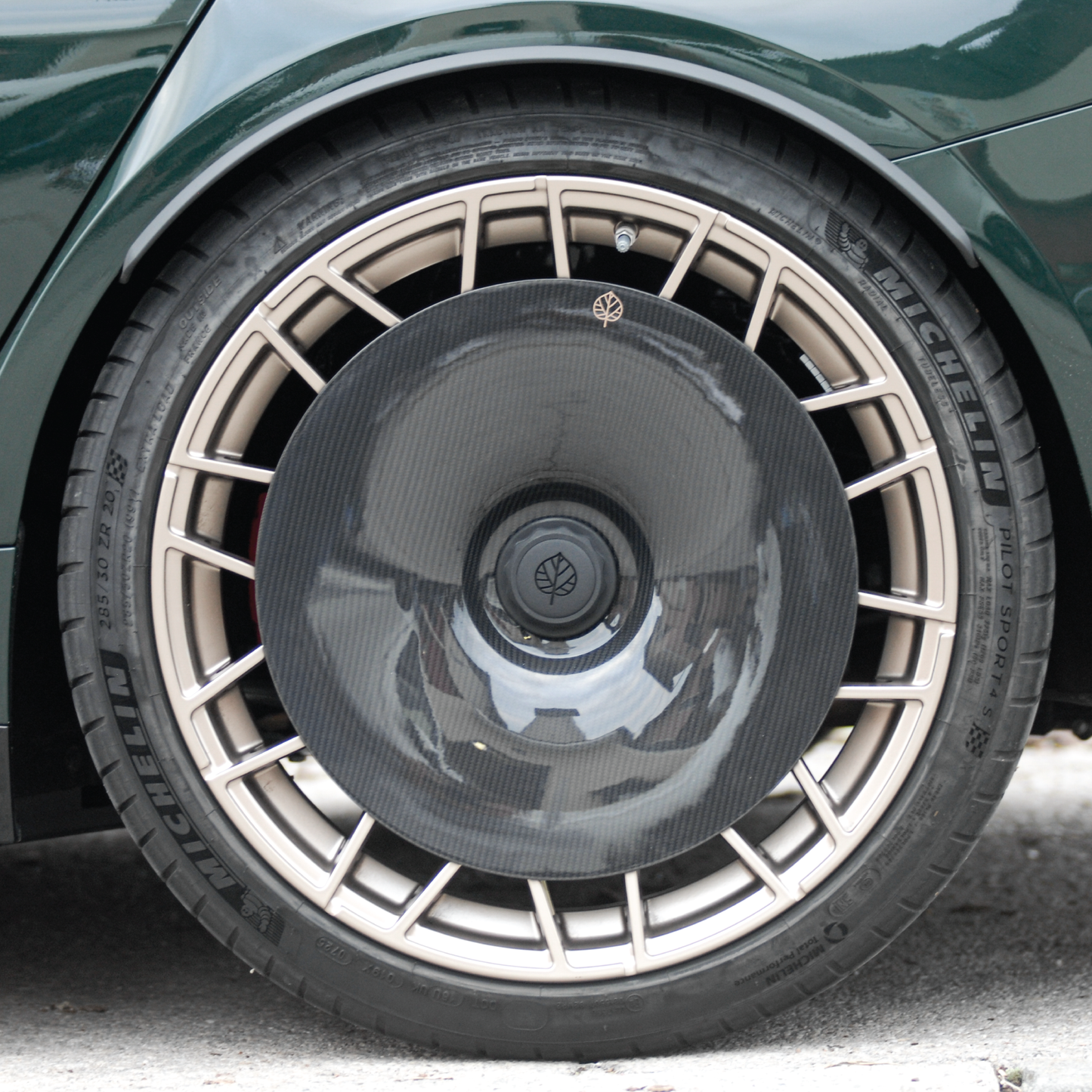 CARBON FIBER AERO DISCS [EVO] for BMW M3 & M4 (G80, G81, G82, G83) - Style 827 M wheels