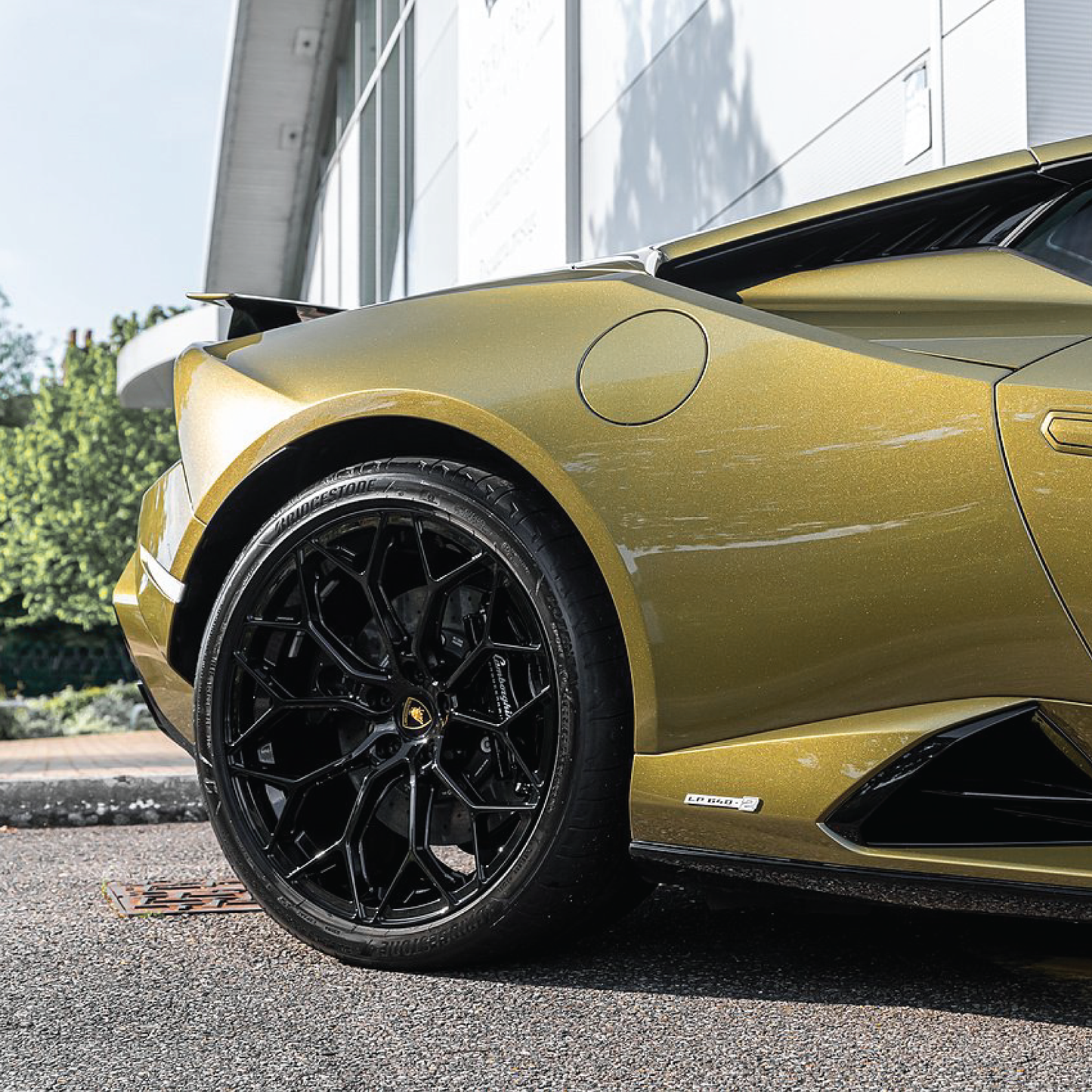 CARBON FIBER AERO DISCS [EVO] for Lamborghini Huracan LP 640-2 Tecnica