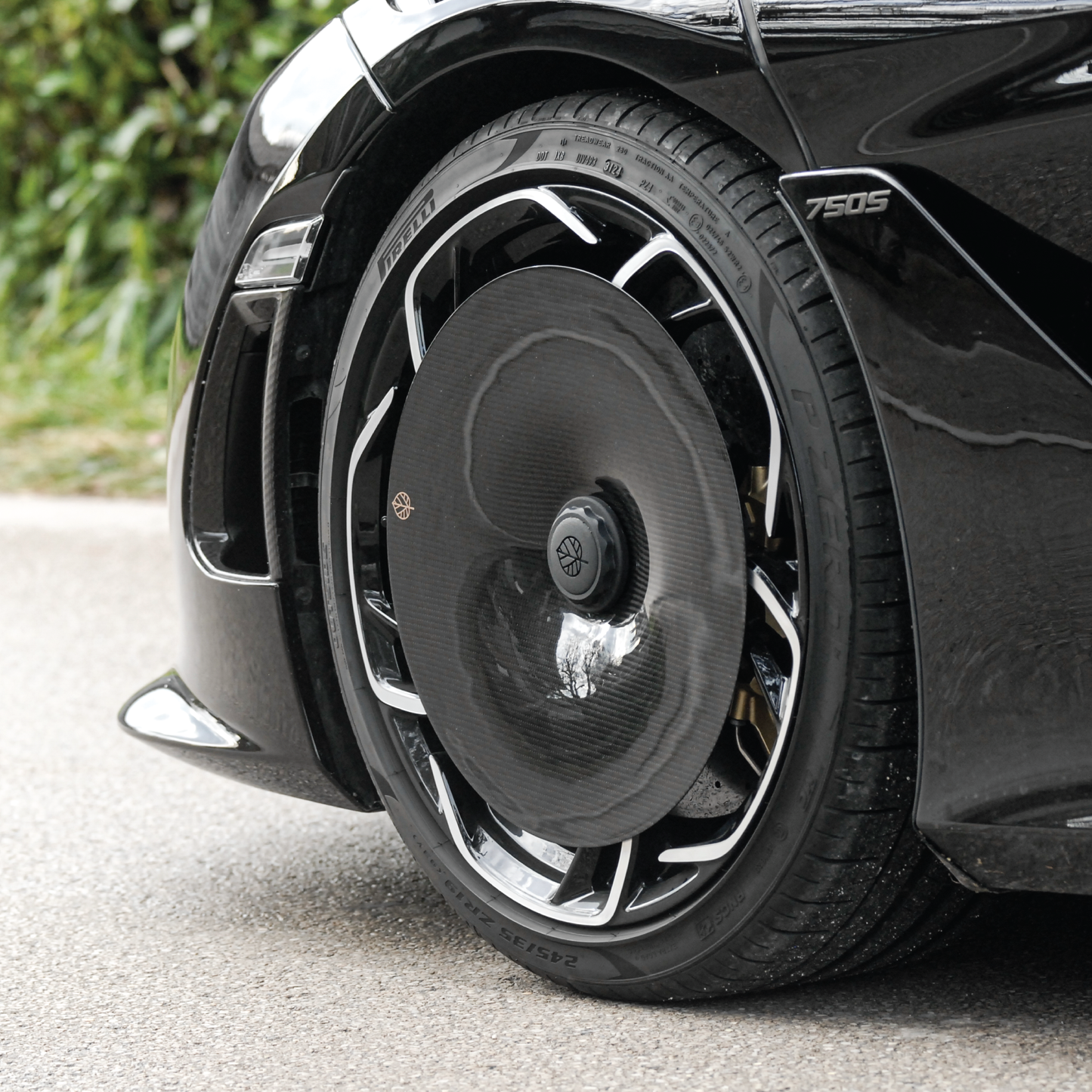 CARBON FIBER AERO DISCS [EVO] for McLaren 750s - Front wheels