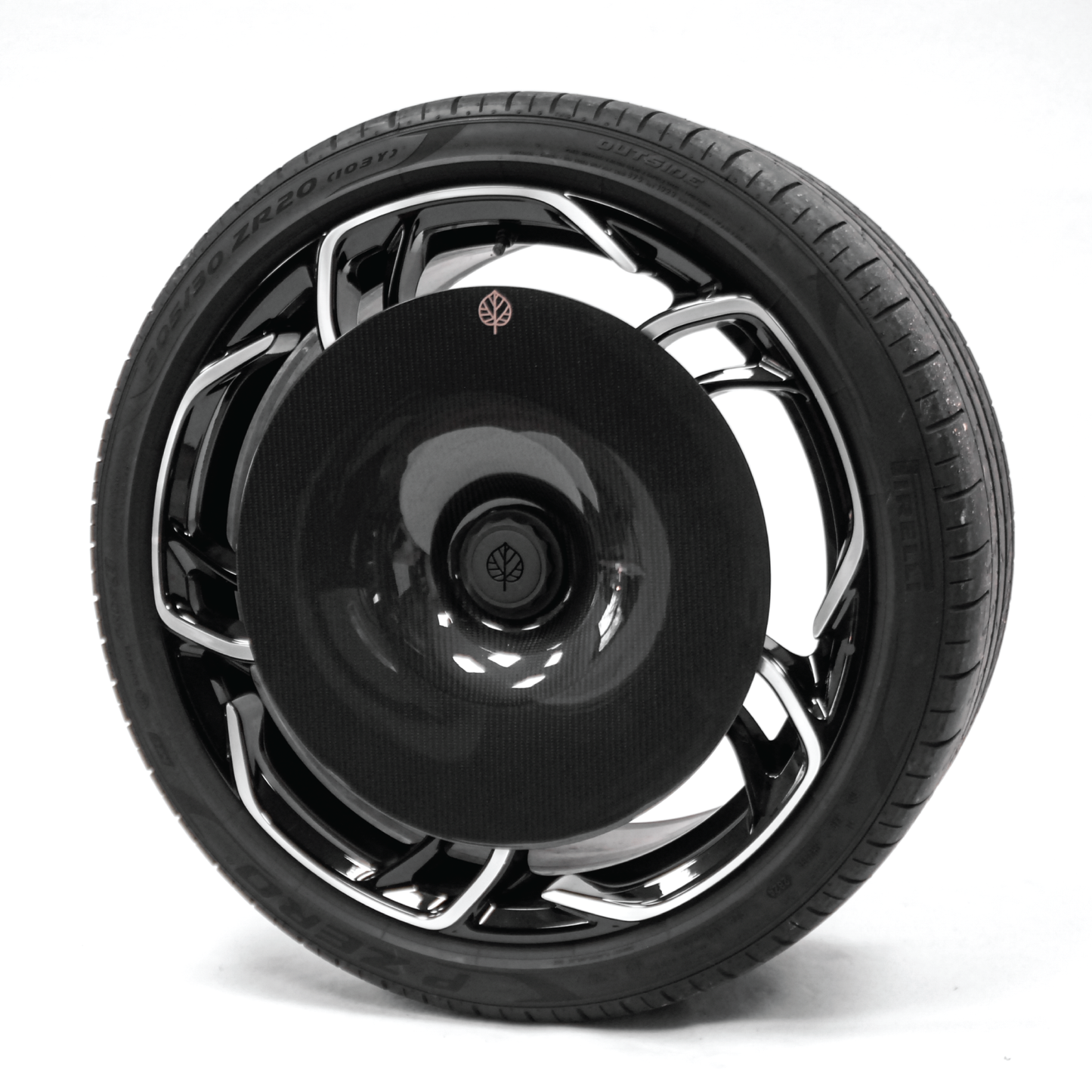 CARBON FIBER AERO DISCS [EVO] for McLaren 750s - Rear wheels