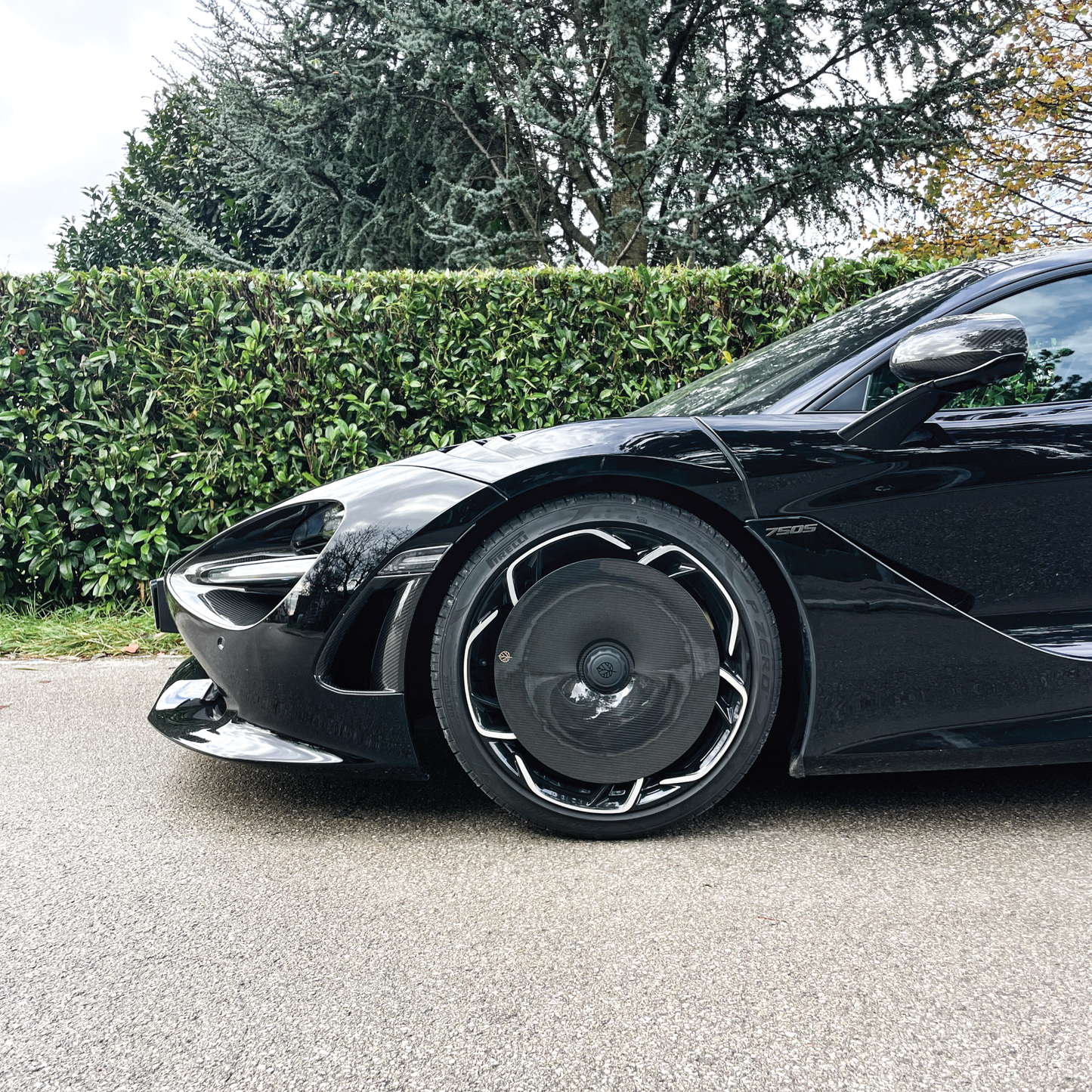 CARBON FIBER AERO DISCS [EVO] for McLaren 750s - Front wheels