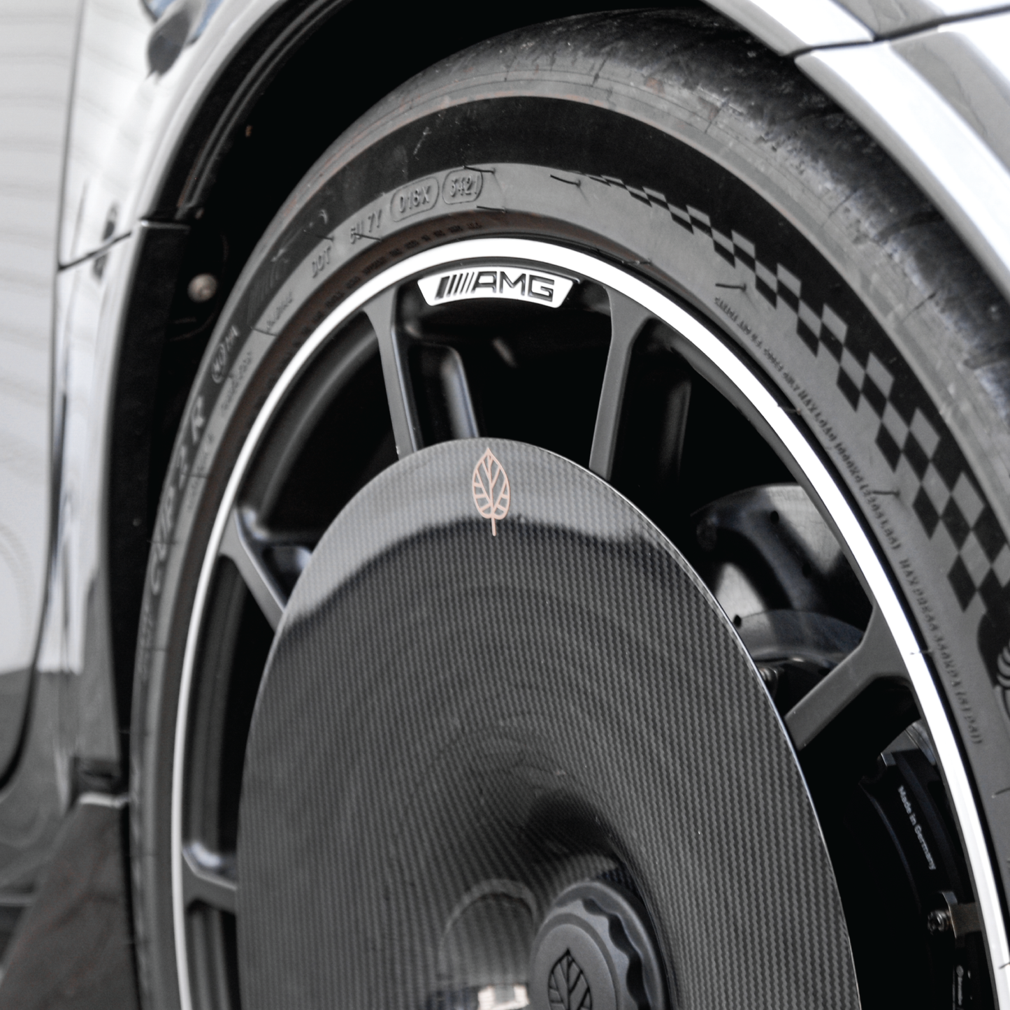 CARBON FIBER AERO DISCS [EVO] for Mercedes AMG GT Black Series