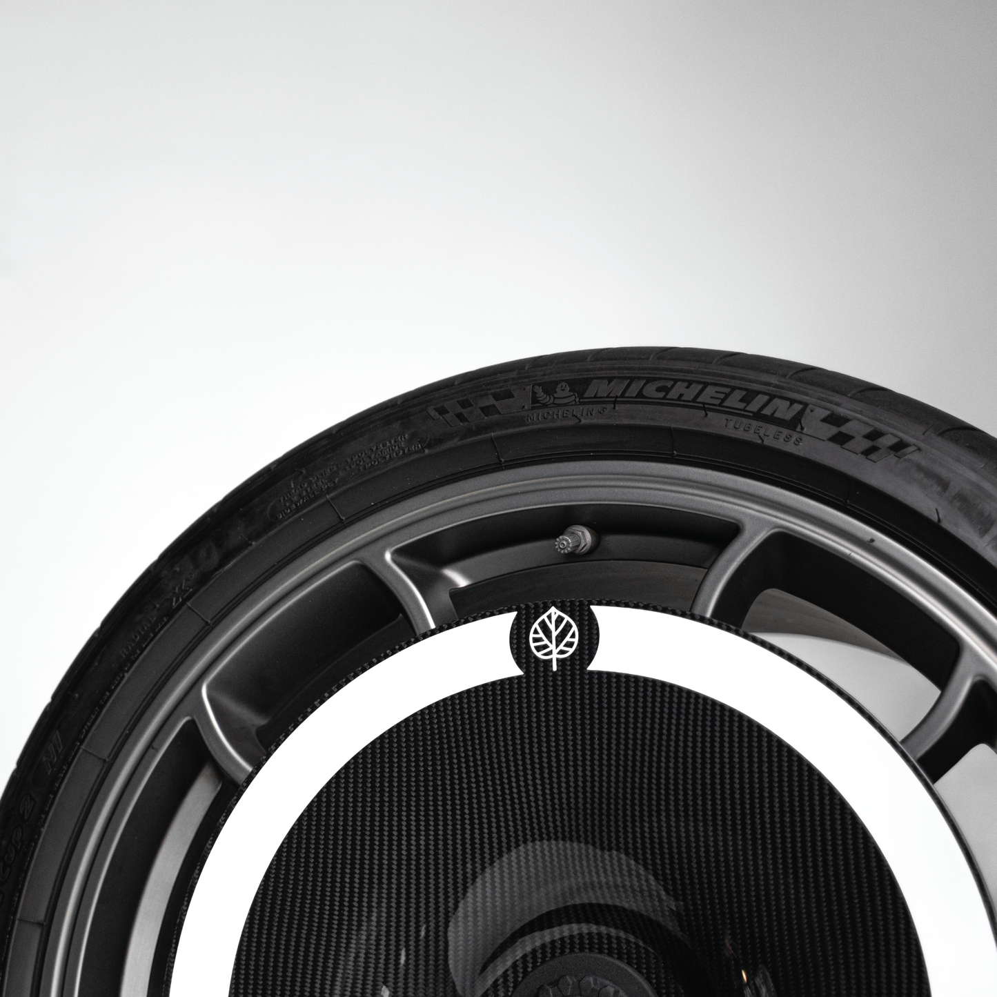 CARBON FIBER AERO DISCS [EVO] for Porsche Cayman GT4 (981) - ALU wheels