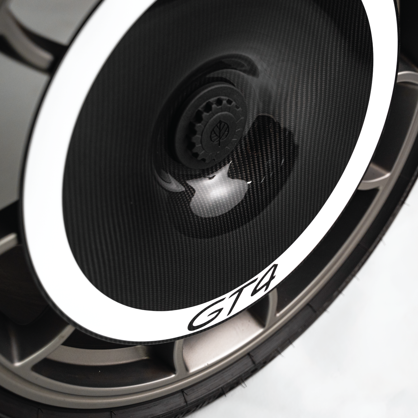 CARBON FIBER AERO DISCS [EVO] for Porsche Cayman GT4 (981) - ALU wheels