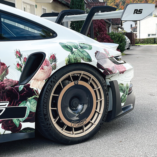 CARBON FIBER AERO DISCS [EVO] for Porsche 911 GT3 RS (992.1) - ALU wheels