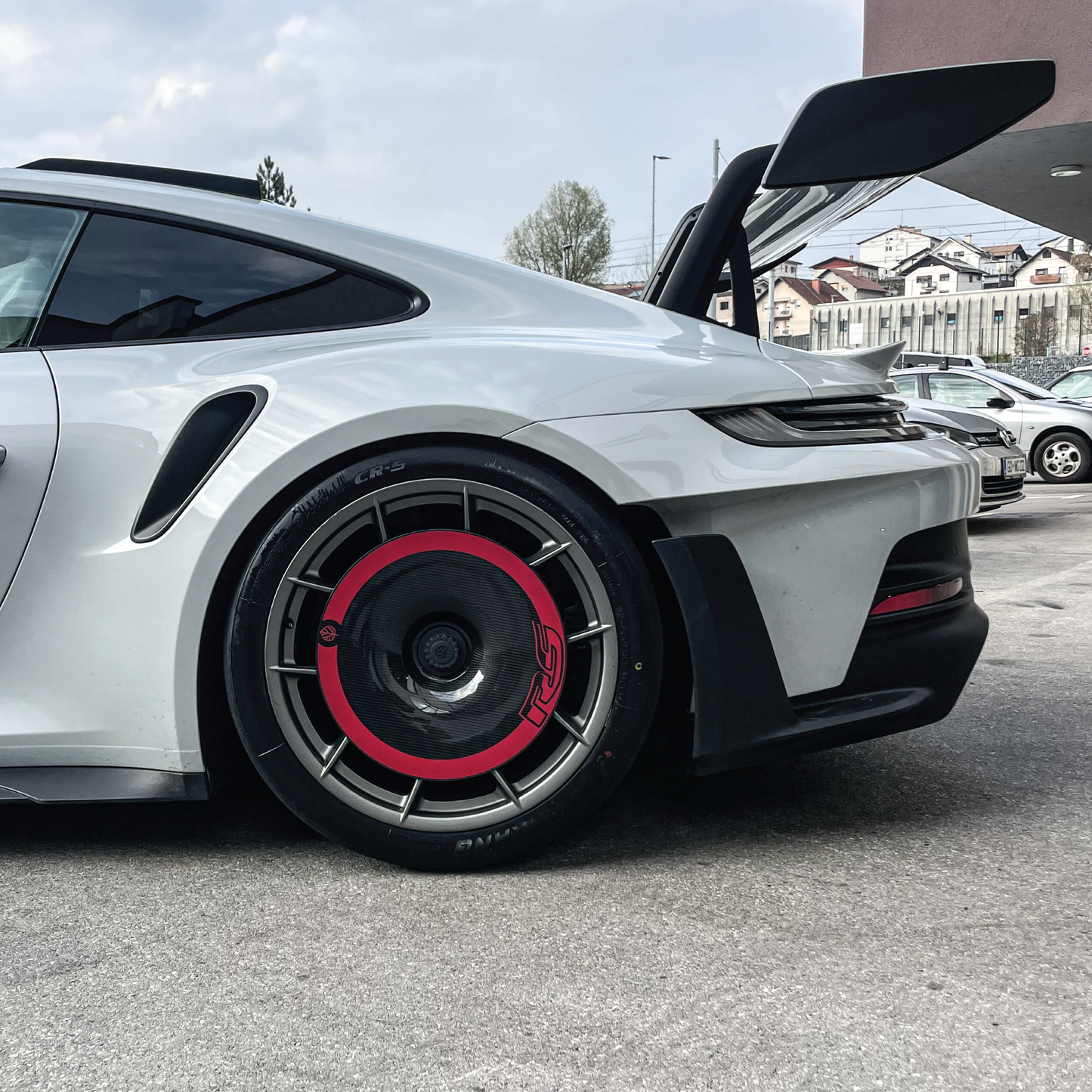 CARBON FIBER AERO DISCS [EVO] for Porsche 911 GT3 RS (992.1) - MAG wheels