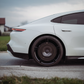 CARBON FIBER AERO DISCS [EVO] for Porsche Taycan - ALU wheels