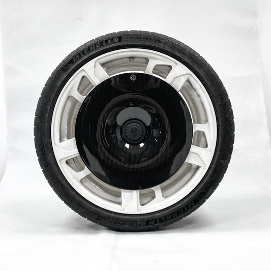 CARBON FIBER AERO DISCS [EVO] for Porsche Taycan Cross Turismo - ALU wheels