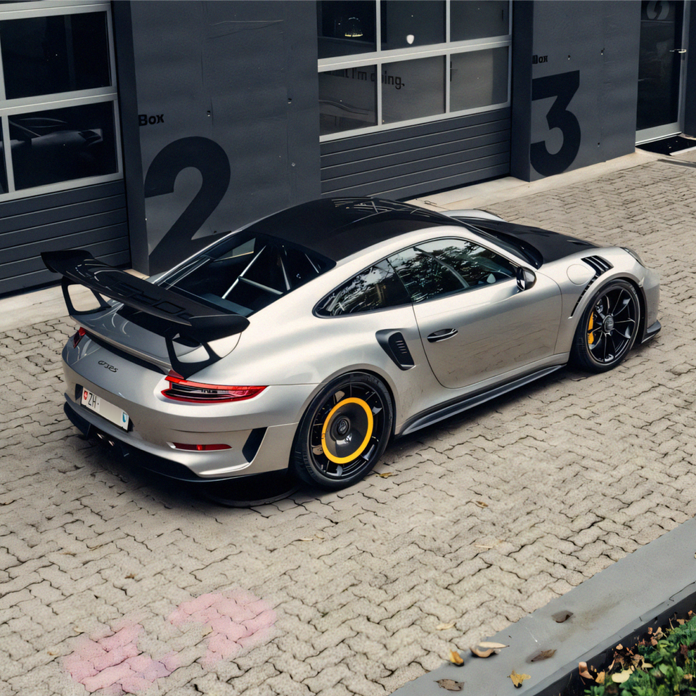 CARBON FIBER AERO DISCS for Porsche 911 GT3 RS 991 (991.1 & 991.2 ...