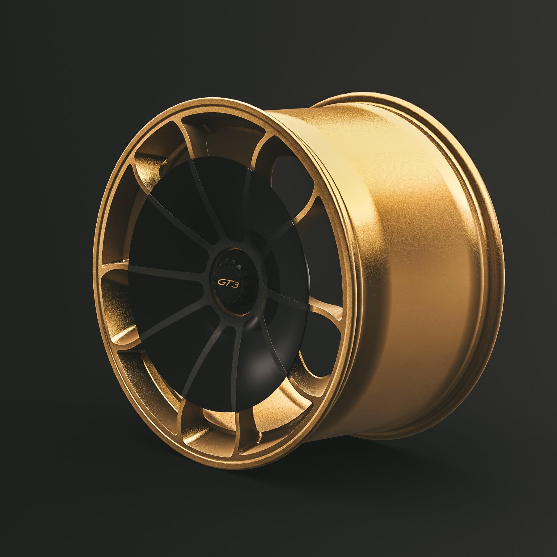 AERO DISCS for 991 GT3 - GOLD LEAF lightweight performance