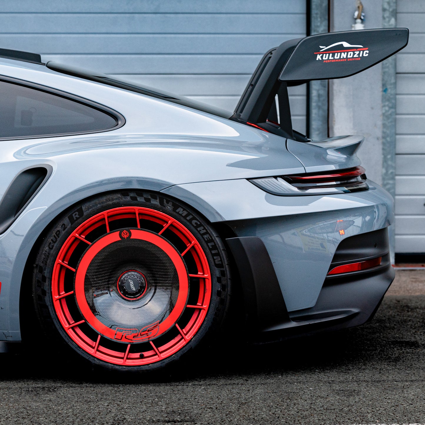 CARBON FIBER AERO DISCS for Porsche 911 GT3 RS (992.1) - ALU wheels