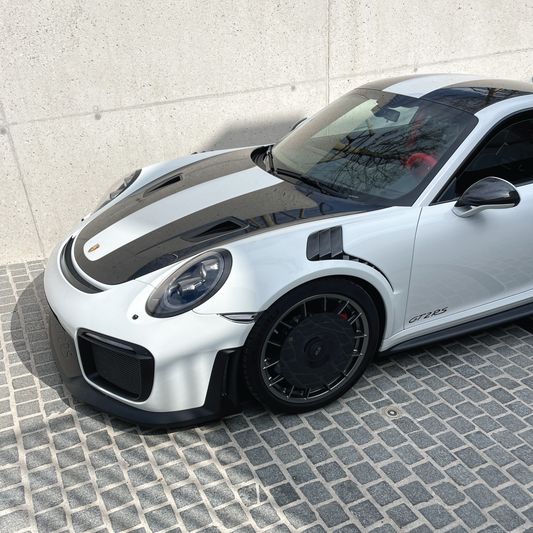 CARBON FIBER TURBOFANS [EVO] for Porsche 911 GT2 RS (991.2) - MAG wheels - Front