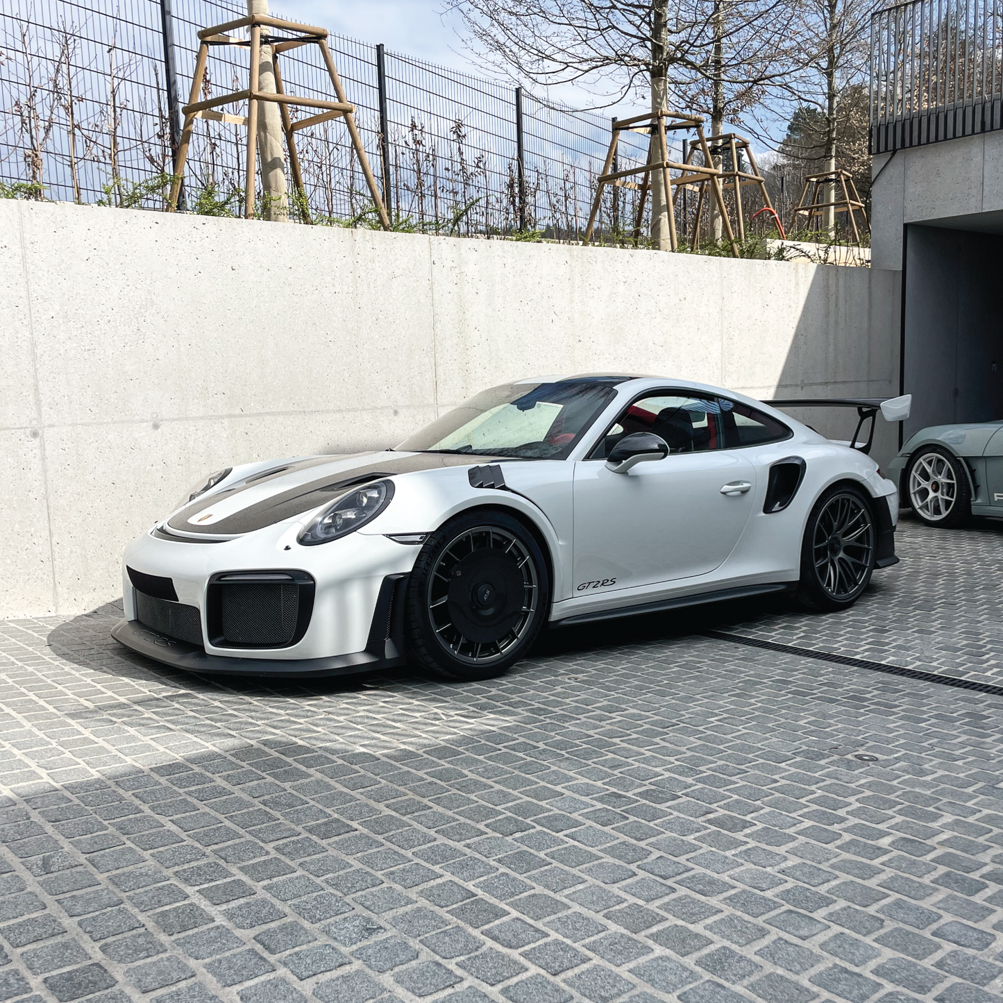 CARBON FIBER TURBOFANS [EVO] for Porsche 911 GT2 RS (991.2) - MAG wheels - Front