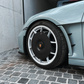CARBON FIBER TURBOFANS [EVO] for Porsche 911 ST (992.1) - MAG wheels - Front