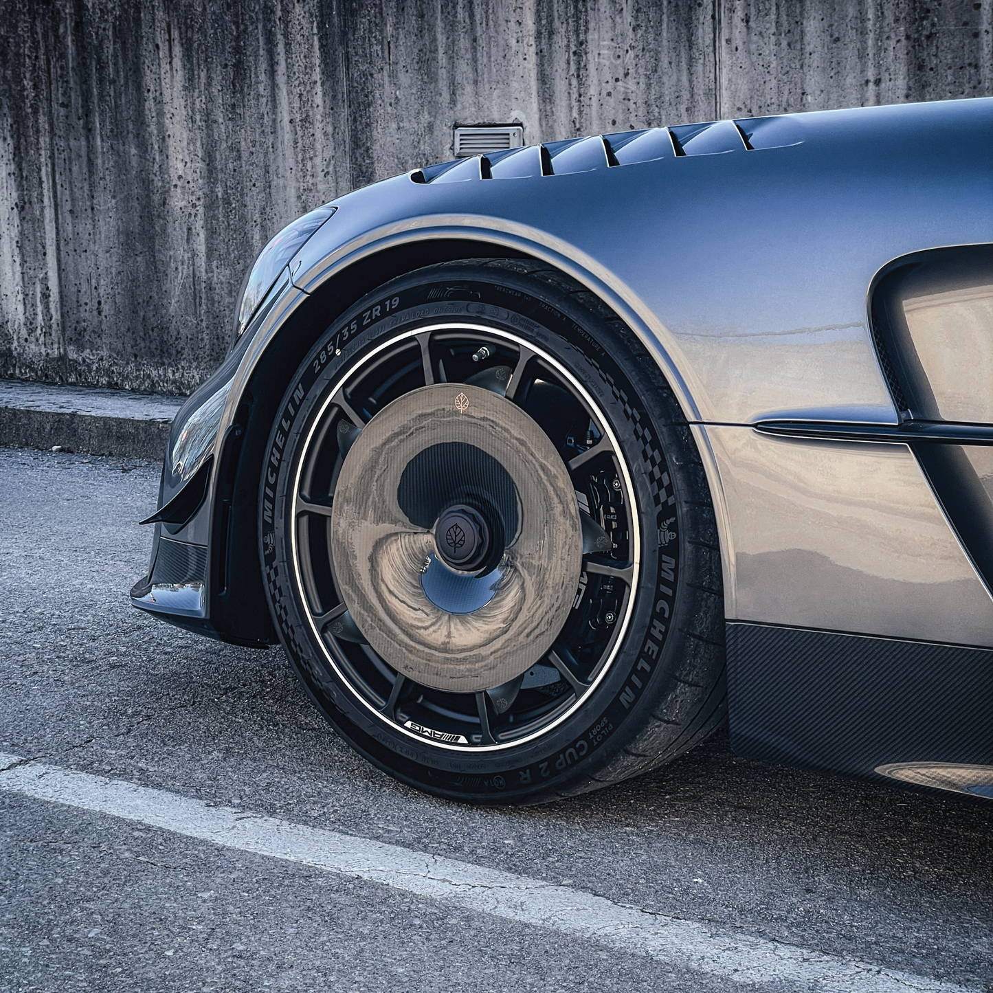 CARBON FIBER TURBOFANS [EVO] for Mercedes AMG GT Black Series