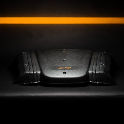 QUIETER CARBON FIBER INTAKE TOP COVER for Porsche Caymans (GT4 RS Style)